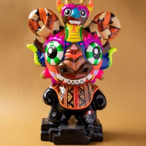 Muñeco de diablada adorno de mesa