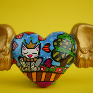 Corazones de pared estilo britto 32 x 12 - modelo i